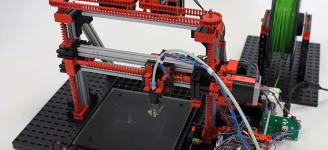 Fischertechnik 3D-Drucker als Baukasten Fischertechnik 3D-Drucker als Baukasten